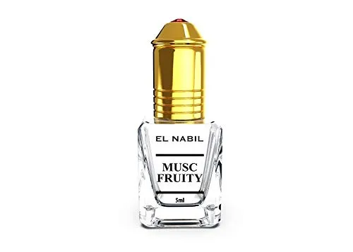 Fruity Musc El Nabil Parfum 5ml Oil (alkoholfrei, hochwertig, orientalisch, arabisch, oud, misk, moschus, natural perfume, amber, adlerholz, ätherisch, attar scent)