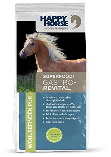 Superfood Gastro-Revital-Pelett 14 kg - Das perfekte Pferdefutter für Problemstellungen im Bereich Stoffwechsel & Magen/Darm