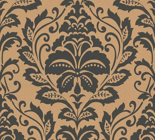 Tapete AS Creation  Vliestapete 36910-4 Bronze Schwarz  Retro Barock (K)