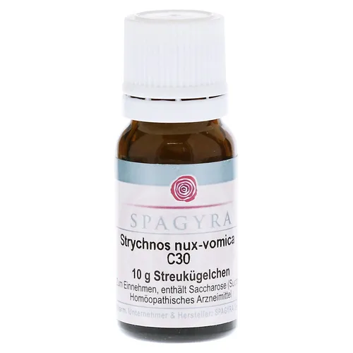 Strychnos nux Vomica C 30 Globuli 10 g