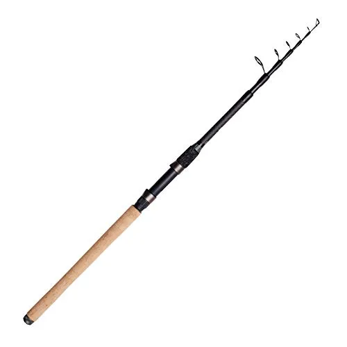 DAM Allround Teleskoprute - Shadow Tele 7' 2.10m 5-25g - Teleskopruten für vielseitiges Angeln, extrem leicht und kompakt, ideal für unterwegs und verschiedene Angeltechniken.