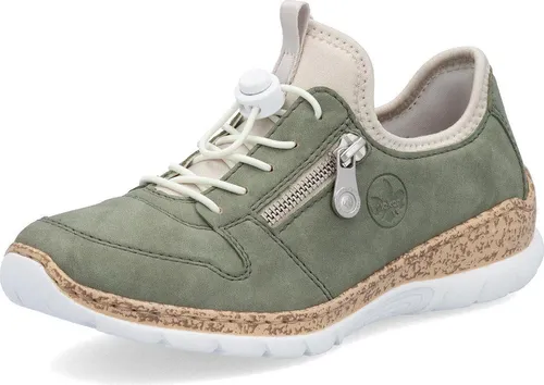 Produktbild Rieker Damen Low-Top Sneaker N42G0, grün