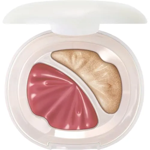 Produktbild Catrice BRIDES & BESTIES Blush & Highlighter Duo, Rougepalette, Nr. C02, Rot, 2 Rot-Töne, strahlend, schimmernd, für trockene Haut, vegan, ölfrei, ohne Parfüm, ohne Alkohol, 1er Pack (8.5g)
