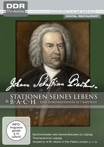 Johann Sebastian Bach - Stationen seines Lebens - DDR TV-Archiv # DVD-NEU