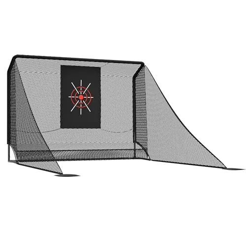 Thanaddo Golfnetz Übungsnetz 3 x 3,5 m mit Ziel-Tuch von Thanaddo