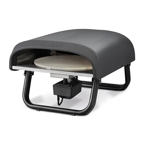 Enders Pizzaofen Paco Rotate - Neapolitanischer Pizzaofen mit rotierendem Pizzastein, präzise Temperaturkontrolle und integrierter Zündsicherung