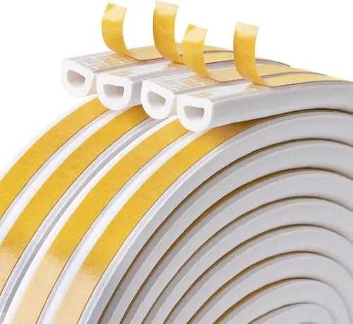 Zugluftstopper, Fenster- & Türdichtungen Weiß von JITIFAZH