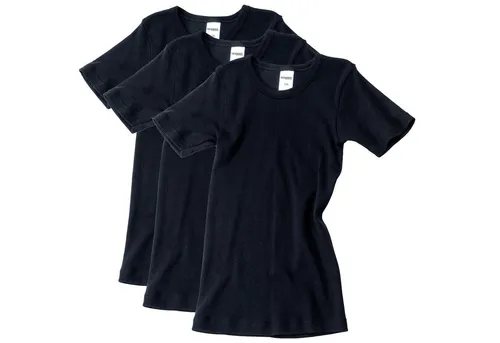 HERMKO Unterziehshirt 2810 3er Pack Kinder kurzarm Unterhemd unisex aus Bio-Baumwolle