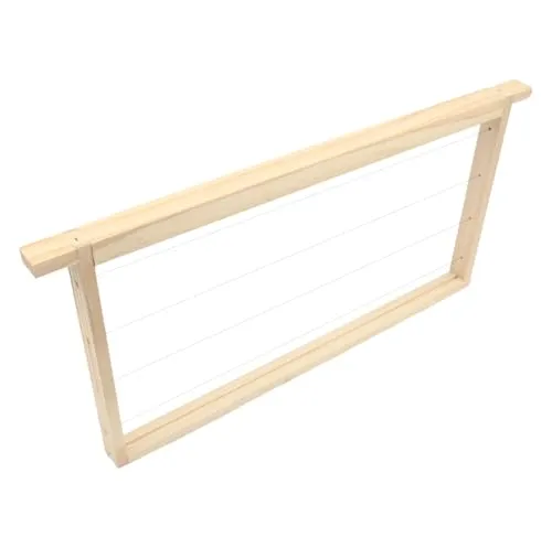 10x Zander Rähmchen gerade Seiten, modifiziert 220 mm für Zanderbeuten Imkerei Bienenbeuten