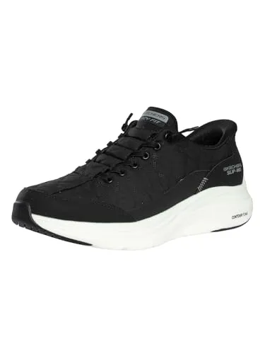 Skechers Herren Cozy Fit Slip-ins Sneaker Contour Foam 232619 BKW - Bequeme Slip-Ons für jeden Tag - Der Skechers Cozy Fit Slip-in-Sneaker vereint Komfort und Stil. Mit innovativem Hands Free-System und atmungsaktivem Memory Foam bieten sie höchsten Tragekomfort und sind pflegeleicht durch Maschinenwaschbarkeit.