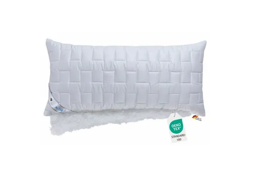Dormabell Active Fresh Kopfkissen 40x80 cm - kühl und allergieneutral - Kissen für Erwachsene, Jugendliche und Kinder, bietet erfrischenden Schlafkomfort und ist allergieneutral. Made in Germany, mit STANDARD 100 by OEKO-TEX Zertifikat.