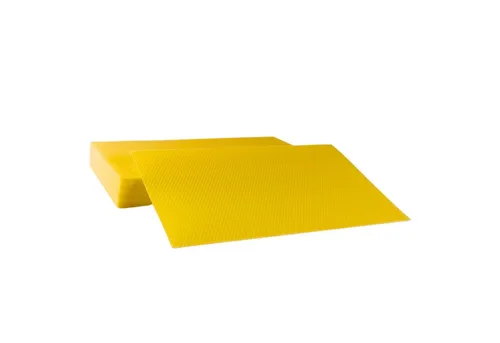 BIENEN SCHMIDT Bienenbeute Mittelwände 390 x 265 mm - Bienenbeuten aus hochwertigem, rückstandsarmen Bienenwachs, ideal für Imker. Hohe Qualität und Maßhaltigkeit, geprüft auf Verunreinigungen.