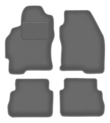 Velours-Fußmatten in Graphit für Ford Mondeo MK2