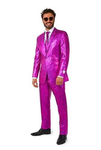 OppoSuits Herren Anzug in pink von OppoSuits