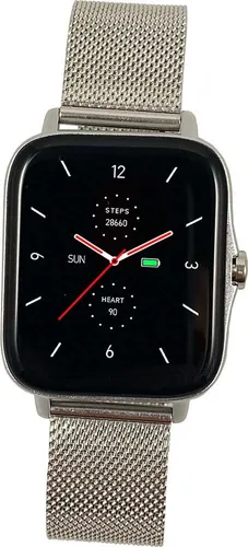 Maxcom FW55 Aurum Pro Smartwatch mit Herzfrequenzmonitor - Smartwatch mit IP67 Wasserschutz und 1,7-Zoll-HD-Display, ausgestattet mit Herzfrequenzmonitor, Blutdruck- und Blutsauerstoffsensor für ein gesundes Leben.