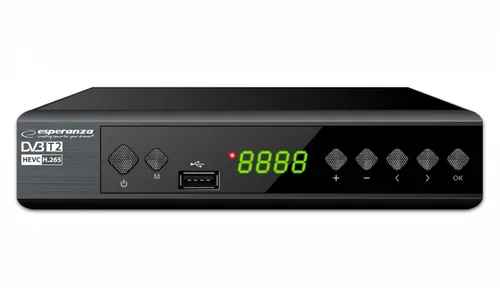 DVB-T2 H.265/HEVC Digital Tuner/Decoder Esperanza 5901299958155