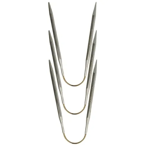 Addi GS161202655 Strumpfstricknadeln CraSyTrio Long, Stahl, 26 cm / 5,5mm - Stricknadeln für kreative Projekte, 3 Stück, 26 cm lang, 5,5 mm Stärke – ideal für komfortables Stricken mit hervorragender Handhabung.