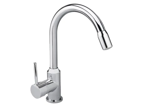 Produktbild LIVARNO home LED Spültischarmatur chrom-schwarz