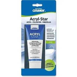 Cramer Acryl-Star Reinigungspolitur 100 ml - Allzweckreiniger für Acryl, Polyester und Fiberglas, entfernt Kalk und Verfärbungen schonend ohne Kratzer, ideal für die Intensivreinigung.