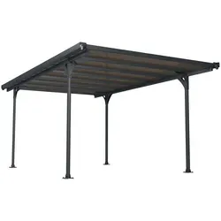 Ambia Garden Carport, Metall 218x297x500 cm