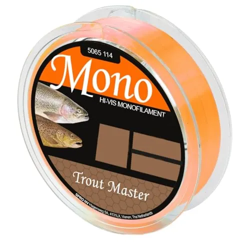 Spro Troutmaster Hi-Vis Mono Orange 0.20 mm 4,2 kg 200M