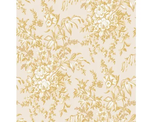 Vliestapete 114900 Laura Ashley Picardie Gelb - Stilvolle Vliestapete in Gelb, ideal für Flur, Küche, Schlafzimmer und Wohnzimmer – bringt frischen Wind in Ihr Zuhause!