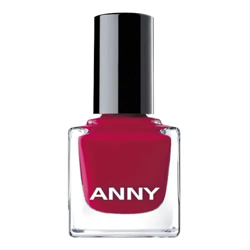 ANNY Nail Polish – Hochwertiger Farb-Nagellack mit langanhaltendem Glanz, splitterresistent und schnelltrocknend, Farbe: Red Inspiration - 15 ml