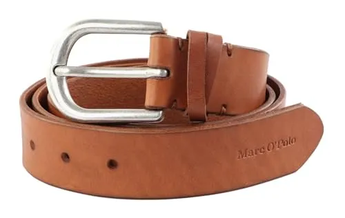 Marc O'Polo Damen Gürtel Dagmar cognac 95 - Elegantes Accessoire für jeden Look - Damen-Gürtel mit schickem Design, sorgt für perfekten Halt und verleiht Ihren Outfits das gewisse Etwas. Ideal für unbeschwerten Tragekomfort.