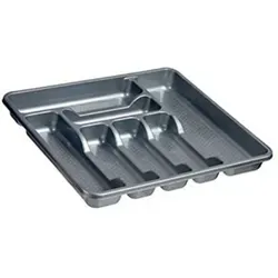 Besteckkasten aus Kunststoff 7-teilig groß 42x38x4,7cm 83187 kinvara