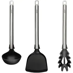 Käfer Kochbesteck-Set 3-tlg. Edelstahl Küchenhelfer