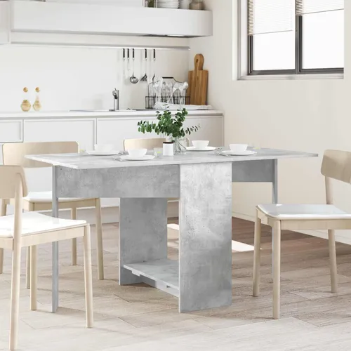 Maison Exclusive Esstisch 138 x 70 x 73,5 cm in Betongrau