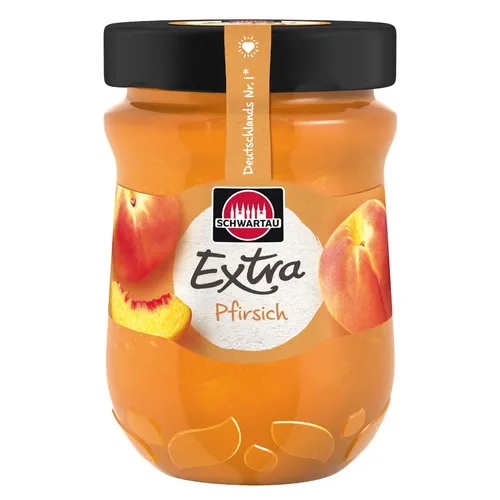 GOURVITA DE Schwartau Extra Pfirsich, 340g 4752 von Gourvita