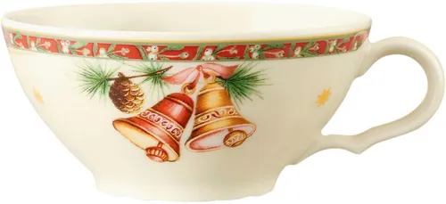 Seltmann Weiden Tasse Marieluise - Weihnachtsnostalgie, 1-tlg., Porzellan, Teeobertasse 0,13 l