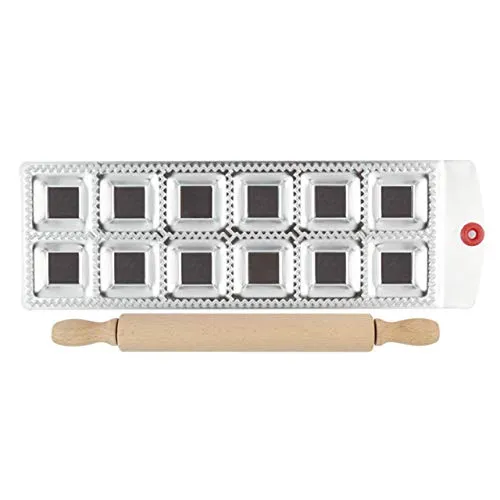 FantasyDay Edelstahl Ravioli Ausstechformen 2er Set