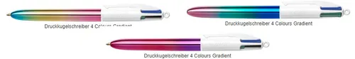 BIC Druckkugelschreiber 4 Colours Gradient