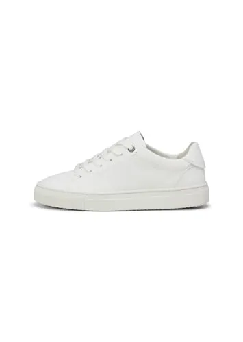 Marc O'Polo Sneaker 60119153501166 aus Leder in Weiß (Gr. 38) - Stylische Sneaker in Größe 38, aus hochwertigem Glattleder, mit herausnehmbarer Innensohle und Gummisohle für optimalen Komfort und Alltagstauglichkeit.