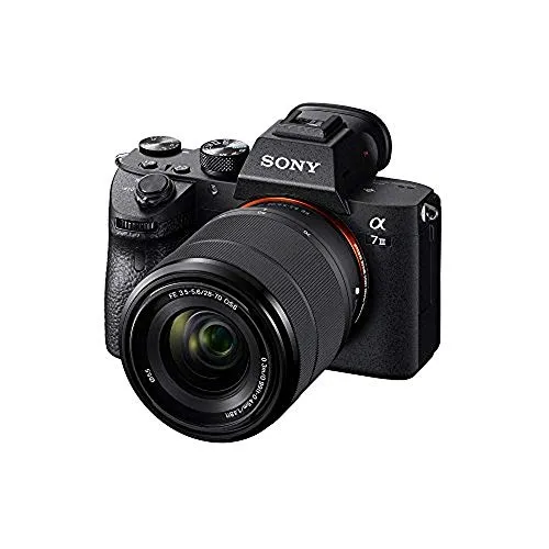 SONY Alpha 7 III KIT - Digitalkamera mit 28-70mm Objektiv - Spiegelreflex- & Systemkameras, leistungsstarke 24.2 MP Auflösung und kompakte Bauweise für beeindruckende Fotos und Videos.