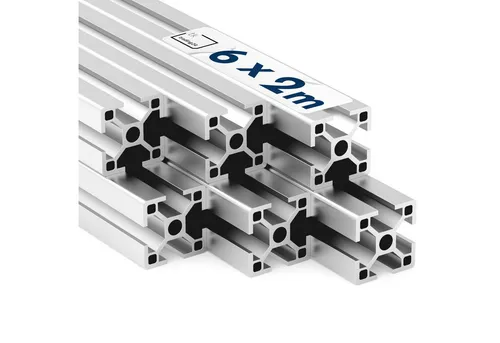 Alu Profil 6 Stück 30x30mm 2m