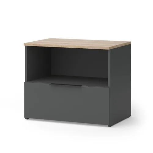 Vicco Highboard Wido, Anthrazit/Sonoma, 60 x 50 cm von Vicco