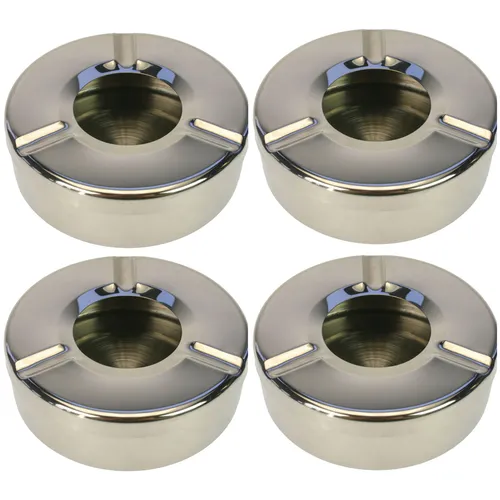 Aschenbecher Edelstahl Gastroaschenbecher Windaschenbecher Sturmaschenbecher XL