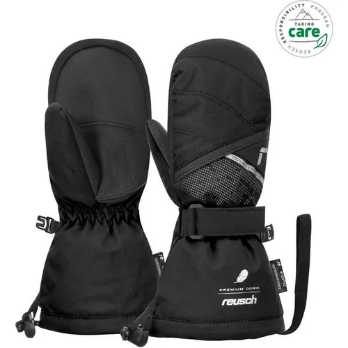 Reusch Kaden Down R-Tex XT Mitten Kinder Handschuhe - Schwarz - Größe 3 - Handschuhe für Kinder, wasser- und winddicht mit hervorragender Wärmeisolierung für kalte Wintertage.
