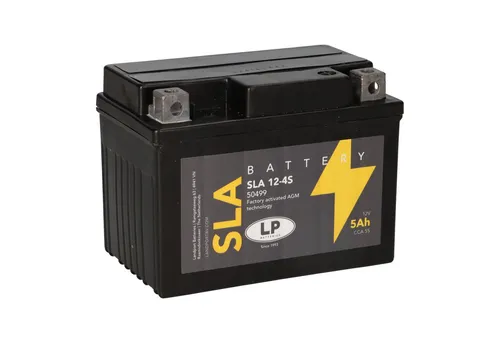 Akkuman.de Batterie AGM SLA 12V 5Ah für Motorrad - Bleiakkus: Hochleistungs AGM-Batterie für zuverlässigen Start, wartungsfrei und langlebig für sorgenfreies Fahren auf Ihren Motorradtouren.