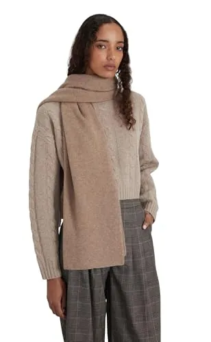 Style & Republic Kaschmir Schal Damen aus 100% Cashmere in braun von Style & Republic