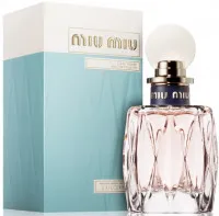 Miu Miu L'Eau Rosée Eau de Toilette für Damen 100 ml - Eau de Toilette für Damen, blumig-frischer Duft mit Maiglöckchen und schwarzer Johannisbeere, ideal für den täglichen Gebrauch im Frühling und Sommer.