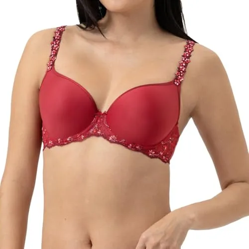 Mey - Delightful - Schalen-BH mit Spacer Cup (80F Gala red) - Eleganter Schalen-BH mit atmungsaktiven Spacer Cups für optimalen Tragekomfort und eine perfekte Passform. Ideal für den täglichen Gebrauch.