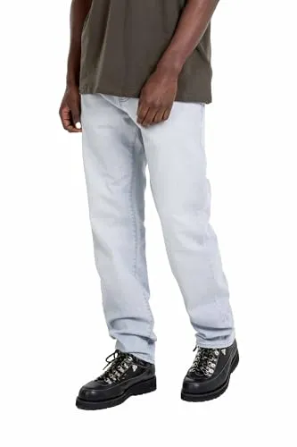 Reell Barfly Chrome Blue 31/32 - Stylische Flex-Denim-Hose im '90er Jahre'-Look mit geradem Bein und regulärem Bund. Der YKK-Reißverschluss sorgt für optimale Funktionalität.
