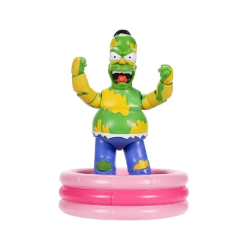 The Simpsons Furious Homer Actionfigur - 12,7 cm groß, ideales Geschenk und perfekte Party-Dekoration für Kinder