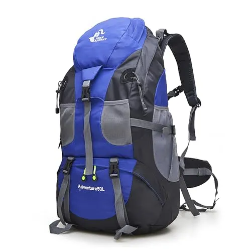 Bseash 50L Leichter wasserfester Wanderrucksack – Optimal für Outdoor-Abenteuer