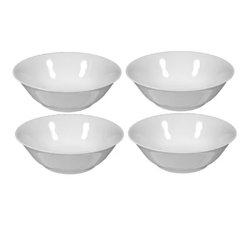 Seltmann Weiden Müslischale Seltmann Weiden Rondo/Liane weiß Dessertschale 15 cm 4-er Set