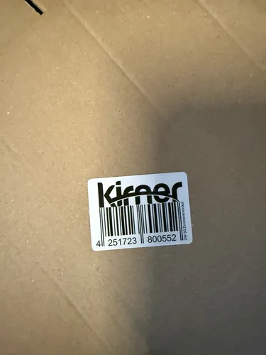 KIRNER Zimmererwinkel mit Anschlag Metrisch (30cm (12inch)) in schwarz von KIRNER